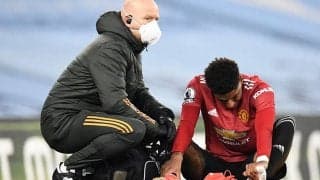 シティ戦で負傷交代のラッシュフォード、重傷回避もミラン戦微妙か