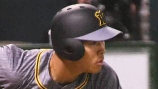 阪神ドラ1佐藤輝、甲子園初打席初タイムリー　6番スタメン、聖地のファン拍手