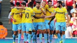 199cmの長身で蹂躙！大型DFの“アーセナル・キラー”がディフェンスを粉砕して決めた初ゴール/2014-15【ファースト・ゴールズ】