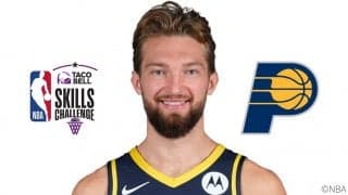 ドマンタス・サボニス（ペイサーズ）、スキルズ・チャレンジ優勝のカギは情報戦？ -「I asked them before what side I was gonna be on（事前にどちら側になるかを尋ねたんです）」