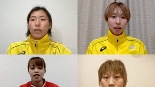 【WリーグプレーオフSFリモート会見】ＥＮＥＯＳの岡本は「後悔しないような試合を」、デンソーの稲井は「強い気持ちで戦いたい」とともに決意