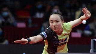 前回大会Vの伊藤美誠、快勝でベスト16進出＜卓球 WTTスターコンテンダードーハ＞