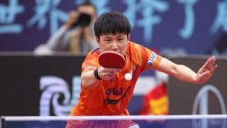 張本智和、第1シードの貫禄   圧巻の“15本連取”で16強入り＜卓球・WTTスターコンテンダードーハ＞