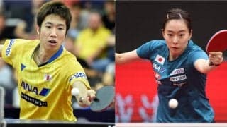 水谷、石川ら単で好発進　複では全ペアが準々決勝へ＜WTTスターコンテンダードーハ＞