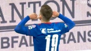 シュートまでのテンポが心地いい！スイスの19歳の新星が決めた美しいミドルシュート/2020-21【インクレディブル・ゴールズ】