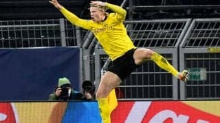 強靭ハーランド、相手吹き飛ぶ“ゴール前のぶつかり合い”に米記者驚愕「本当に怪獣」