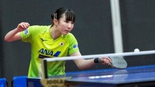 TリーグMVPの早田ひな、世界ランク8位下し8強入り＜卓球 WTTスターコンテンダードーハ＞