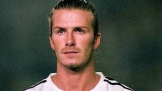 ベッカム様が代表格。その昔、日本人女子が熱狂したイケメンサッカー選手