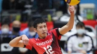 サントリーの塩田達也が今季のV.LEAGUEを限りに勇退