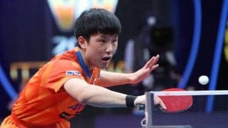 第1シード張本智和、8強入り　“アフリカの星”に完勝＜卓球 WTTスターコンテンダードーハ＞
