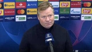 PSG戦を振り返るバルサ監督「せめてハーフタイムに1-2だったら...」