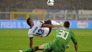 パーフェクトオーバーヘッド！グアリンのアクロバティックゴール/2013-14【スーパーゴール図鑑/インテル編】