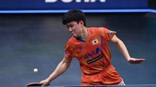 張本智和、震災から10年「WASURENAI3.11」胸に4強入り　“日韓”五輪代表対決制す　＜卓球・WTTスターコンテンダードーハ＞