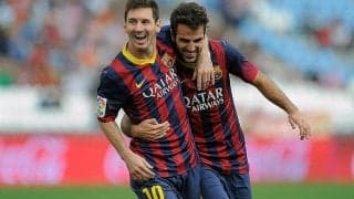 メッシとセスクが再びチームメイトに？　仲良し奥さん2人が夫のMLSでの共闘画策か