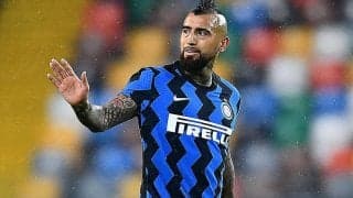 インテルMFビダルが左ヒザ手術へ…約3週間の離脱か