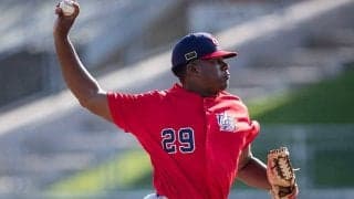 MLBドラ1確実　21歳大学生右腕、直球と軌道差なしの“急降下スライダー”に米注目