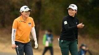 渋野日向子が“黄金世代組”で気分上々　原＆勝とのラウンドは「団結力が出る感じ」