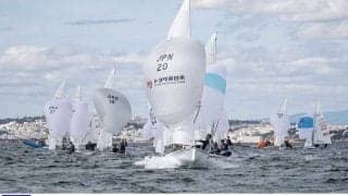 岡田／外薗11位、メダルレース進出を逃す。470世界選手権5日目