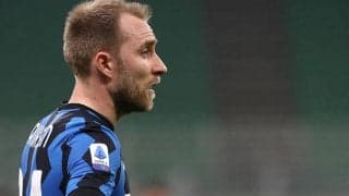 首位インテル、エリクセンが左ヒザ炎症でトリノ戦微妙か