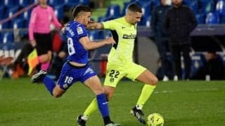 アトレティコ 数的優位活かせずヘタフェ相手にドロー...久保は加入後初の出場なし