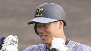 阪神ドラ1佐藤輝、OP戦12球団トップ4号本塁打　一度はファウル判定もリクエスト成功