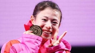 独走V松田瑞生「粘って粘って粘り切れた」　強風の悪条件、30kmで余力なしもド根性