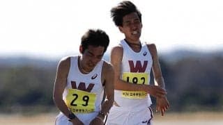 ロードレースの締めくくり　ハーフマラソン初出場の中谷がチーム内トップに