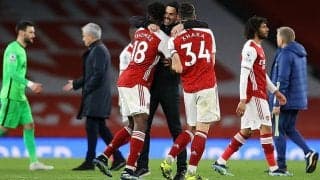 アーセナルが白熱のNLダービーを逆転で制す!　スパーズは驚愕ラボーナ弾のラメラ退場響き痛恨の黒星に《プレミアリーグ》