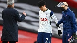 ダービーでハムストリング負傷のソン・フンミン、モウリーニョ監督は「試合の積み重ね」と要因を語る