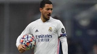 アザール、復帰直後でまた負傷…16日のアタランタ戦は欠場か