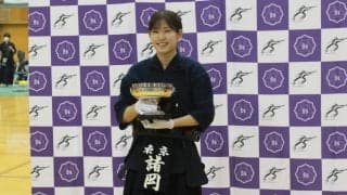 剣道部史上初の快挙！　諸岡が驚異の快進撃で優勝を果たすー第59回全日本女子剣道選手権大会