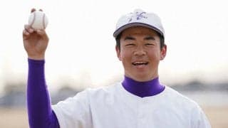 【高校野球】「スピードに興味ない」21世紀枠・東播磨の144キロ右腕がドラ1候補から学んだこと