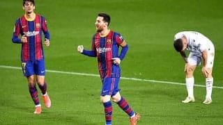 メッシのドブレーテを含む4発でウエスカ粉砕のバルセロナが2を死守！岡崎は出場せず…《ラ・リーガ》