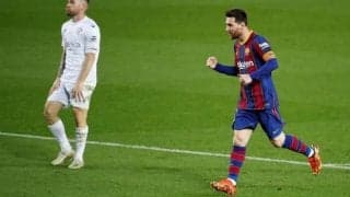 チャビが持つバルサ最多出場記録に並んだメッシ 13年連続20ゴールも達成