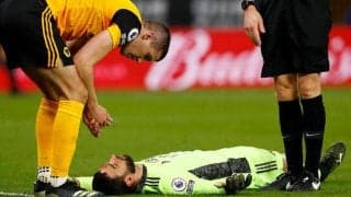 治療に15分…脳震とうで退場のGKルイ・パトリシオは無事、ヌーノ監督はルールに苦言「これが最後ではない」