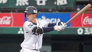ほぼ空中浮遊な曲芸打ち　西武・西川が絶妙内角捌き「何でこれが打てるのか」