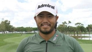 小平智がホンダクラシックに意気込み「体調は凄く良い。目標は毎日60台を出せるように」