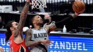 リラードがキャリア12回目の50得点超え達成…レブロンと並び達成回数で歴代7位に浮上