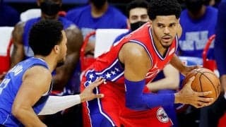 「彼はオールスターに選ばれるべきだった」。シモンズがトバイアス・ハリスを称賛