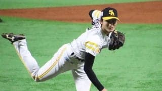 鷹・高橋純、“逆転開幕1軍”へアピール　514日ぶり1軍登板で最速151キロ