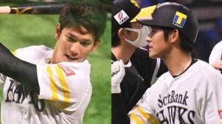 日本シリーズMVPもスタメン落ちの危機？　栗原か上林か、悩ましい鷹の右翼手争い