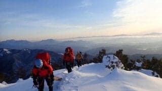 連続登頂はならず　決算合宿でリベンジへ／冬山合宿