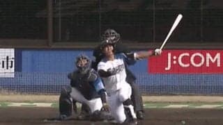 日ハムドラ6今川、イースタン開幕戦でプロ1号！　4番スタメンで左手1本の技あり弾