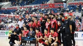 V1男子　サントリーがV・レギュラーラウンド優勝