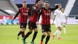 鎌田アシスト&長谷部フル出場のフランクフルト、遠藤途中出場のウニオンに5発快勝《ブンデスリーガ》