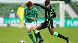 終盤出場の大迫が5戦ぶり登場もブレーメンは3位ヴォルフスブルクに敗戦《ブンデスリーガ》