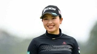 逆転3勝目小祝さくら「ご褒美は1個250円のLINEスタンプ」　“天然会見”一問一答