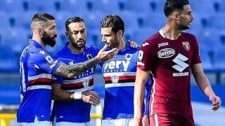 吉田途中出場のサンプドリアがカンドレーバ弾で7試合ぶりの白星！《セリエA》