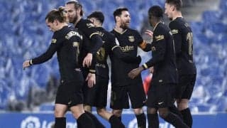 最多出場記録樹立のメッシ弾やグリーズマンのバースデー弾、デストのラ・リーガ初弾のバルサがソシエダに6発圧勝《ラ・リーガ》