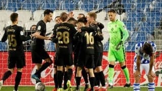 絶好調バルサが難敵ソシエダを粉砕 圧巻の６ゴールでリーグ戦５連勝達成